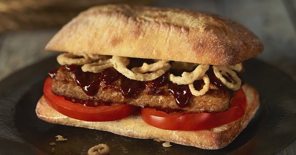 Pork Rib Sandwich