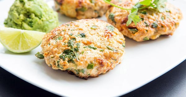 Paleo Chicken Taco Burger