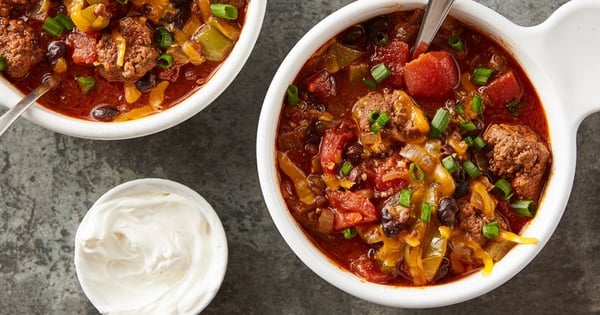 Cheeseburger Chili
