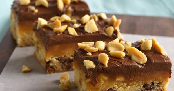 Caramel-Peanut Butter Bars