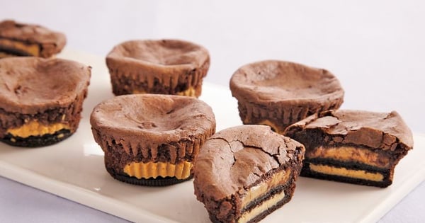 Peanut Butter Brownie Cups