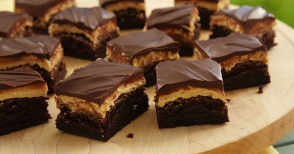Peanut Butter Truffle Brownies