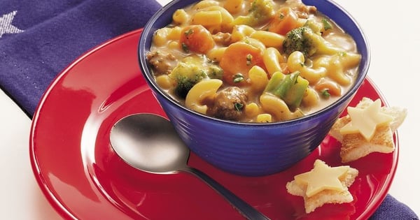 Mac and Cheese Burger Bowl