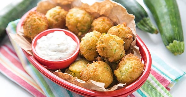 4-Ingredient Zucchini Tater Tots