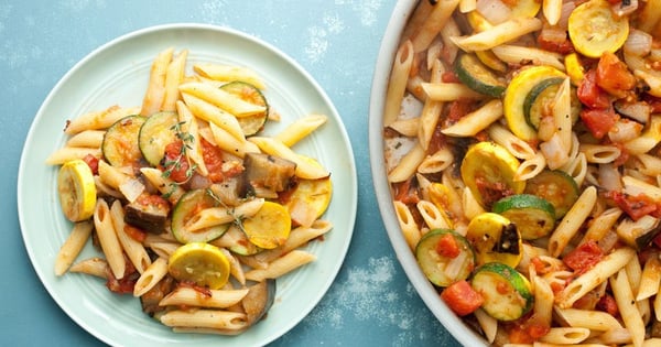 Ratatouille Penne Pasta