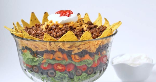 Mexican Layer Dip Salad