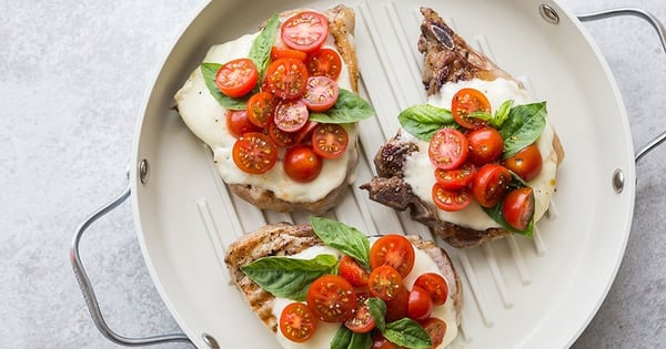 Caprese Pork Chops
