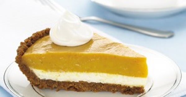 Double-Layer Pumpkin Pie