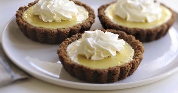 Lemon-Lime Pudding Tarts