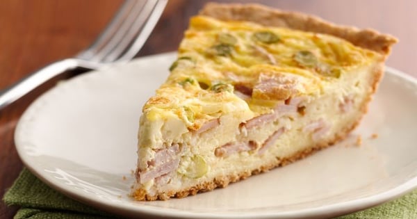 Easy Cheese and Bacon Quiche