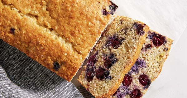 Blueberry-Banana Bread