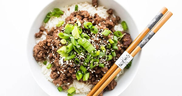Simple Korean Ground Beef Bulgogi
