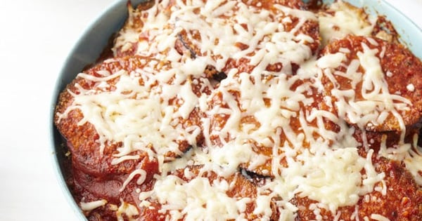 Skillet Eggplant Parmesan