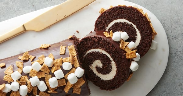 S’mores Cake Rolls