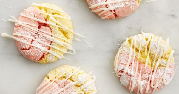 Strawberry Lemonade Cookies