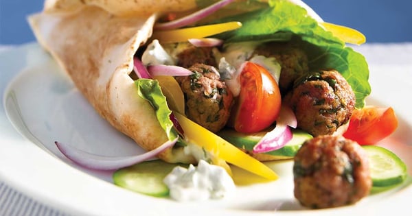 Greek Lamb Sandwiches (Gyros)