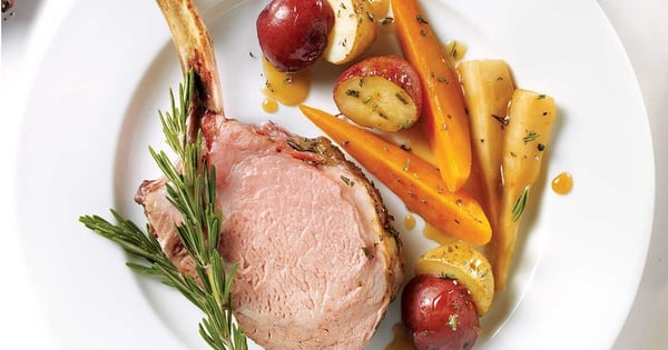 Maple-Flavoured Quebec Milk-Fed Veal Rib Roast