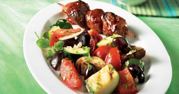 Grilled vegetable ratatouille