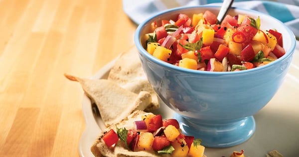 Two-melon salsa