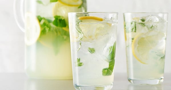 Basil Lemonade Punch