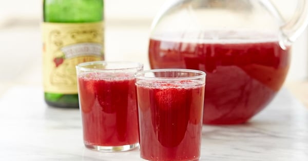 Raspberry Beer Hard Lemonade
