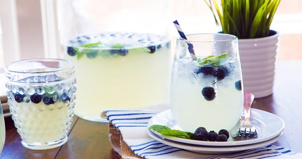 Blueberry Limoncello Party Punch