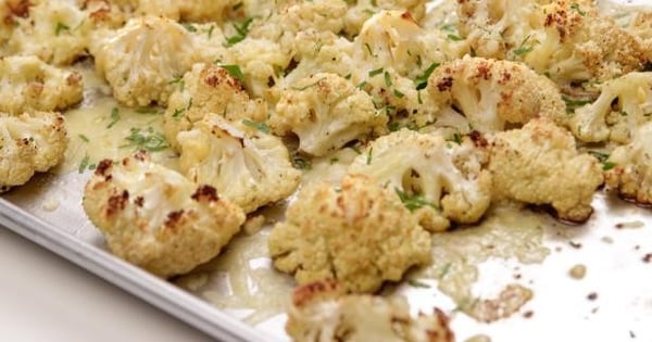 Parmesan-Roasted Cauliflower