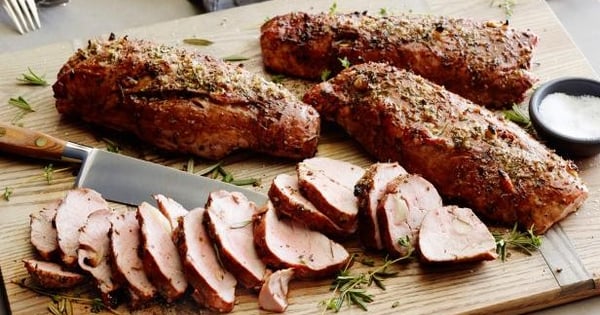 Balsamic Roast Pork Tenderloins
