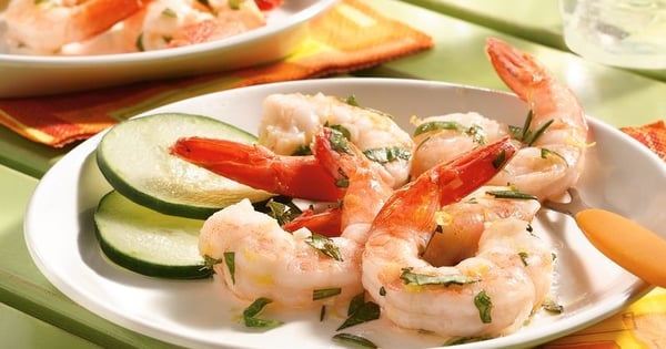 Easy Italian Marinated Shrimp