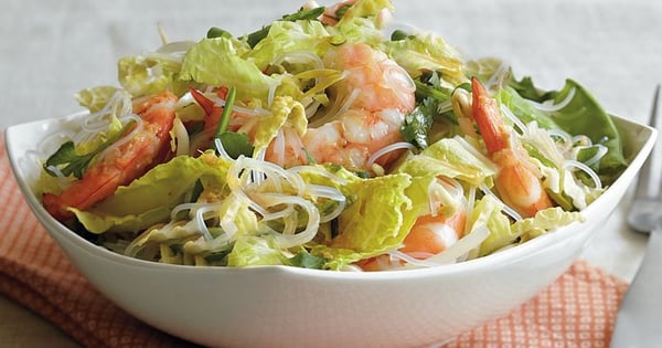 Asian Shrimp and Noodle Salad