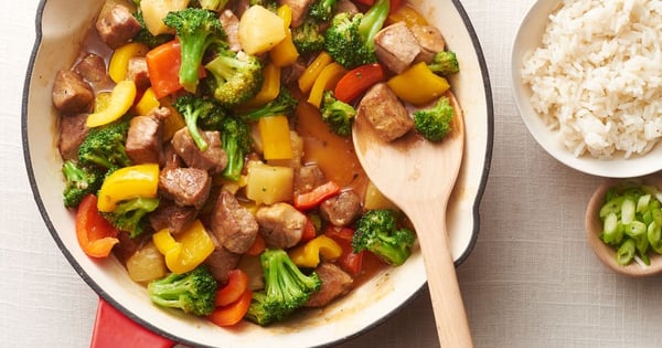 Sweet-and-Sour Pork Stir-Fry