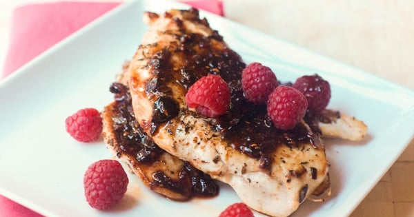 Balsamic-Raspberry Chicken