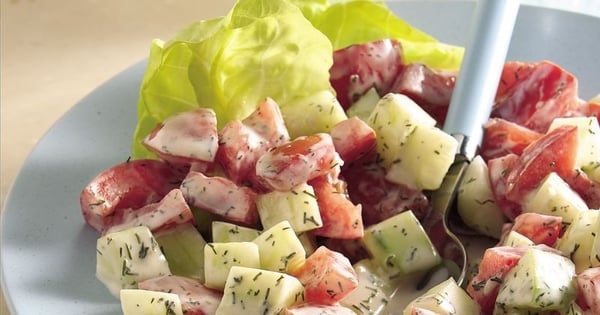 Dilled Cucumber-Tomato Salad