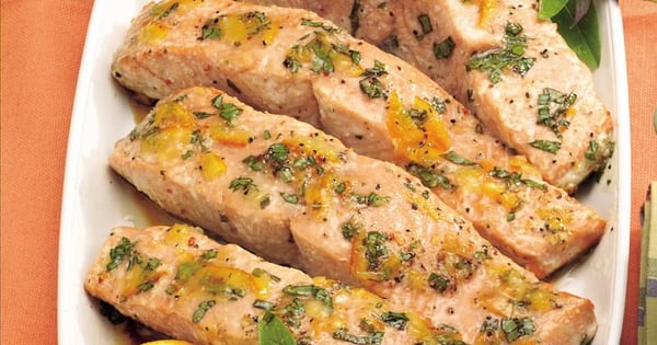 Citrus-Glazed Grilled Salmon