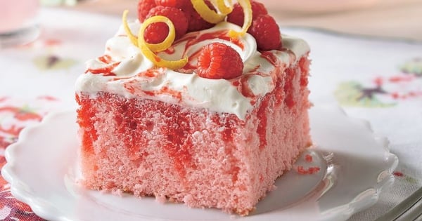 Raspberry-Lemonade Cake