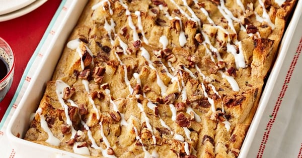 Make-Ahead "Cinnamon Bun" Casserole