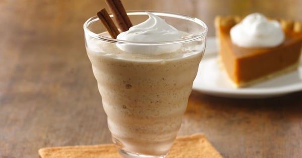 Pumpkin Pie Milkshakes