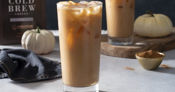 Cold Brew Pumpkin Spiced Coffee
