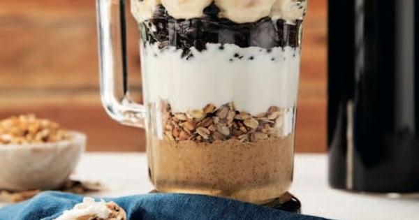 Cold Brew Banana Oat Smoothie