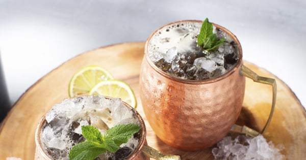 Cold Brew Ginger Mule