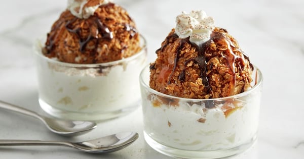 No-Fry Fried Ice Cream