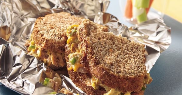 Grilled Stuffed Tuna Melts