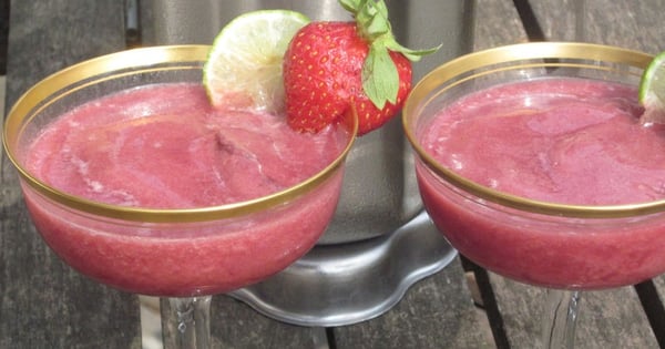 Strawberry-Lime Daiquiri