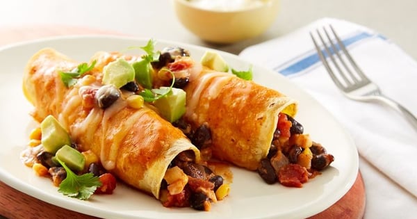 Black Bean Enchiladas