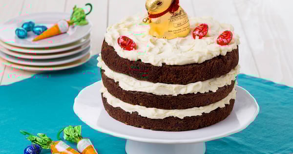 Easter Chocolate Carrot Cake