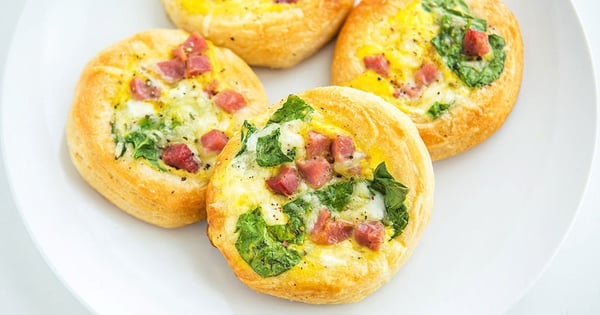 Mini Quiche Lorraine Biscuits