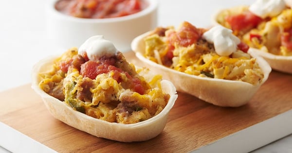 Slow-Cooker Mini Breakfast Burrito Bowls