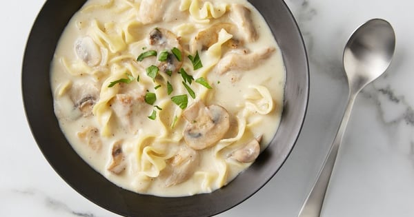 Chicken Tetrazzini Soup
