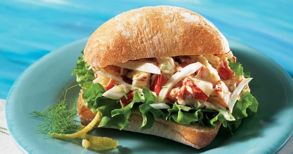 Lobster ciabattas
