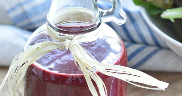 Blue Honeyberry and Spice Summer Vinaigrette